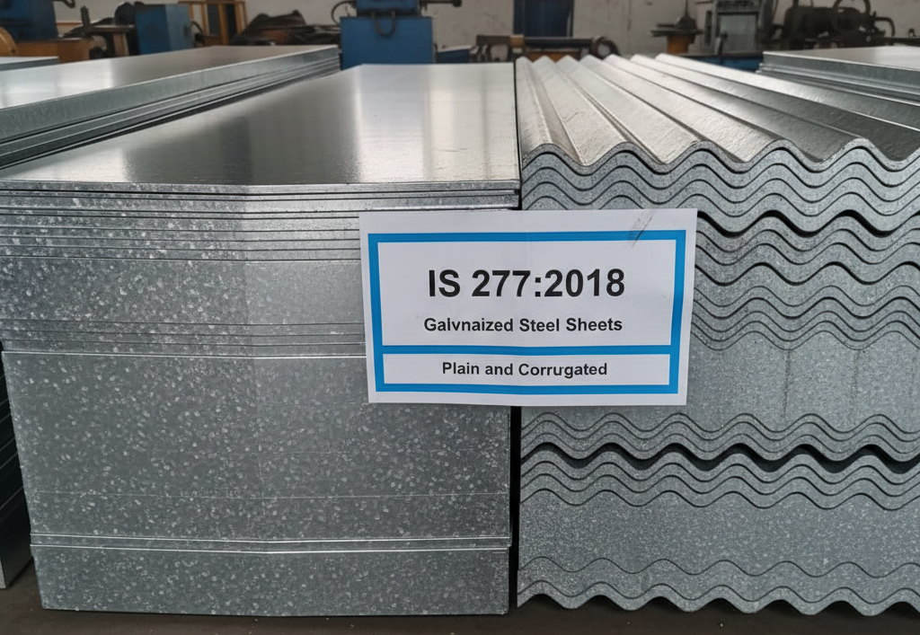 Galvanized Steel Sheets (Plain and Corrugated)
