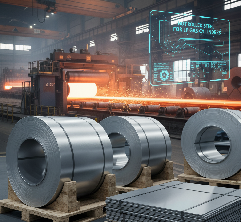 Hot Rolled Steel Plate (up to 6 mm), Sheet and Strip for the Manufacture of Low-Pressure Liquefiable Gas Cylinders – IS 6240:2008
