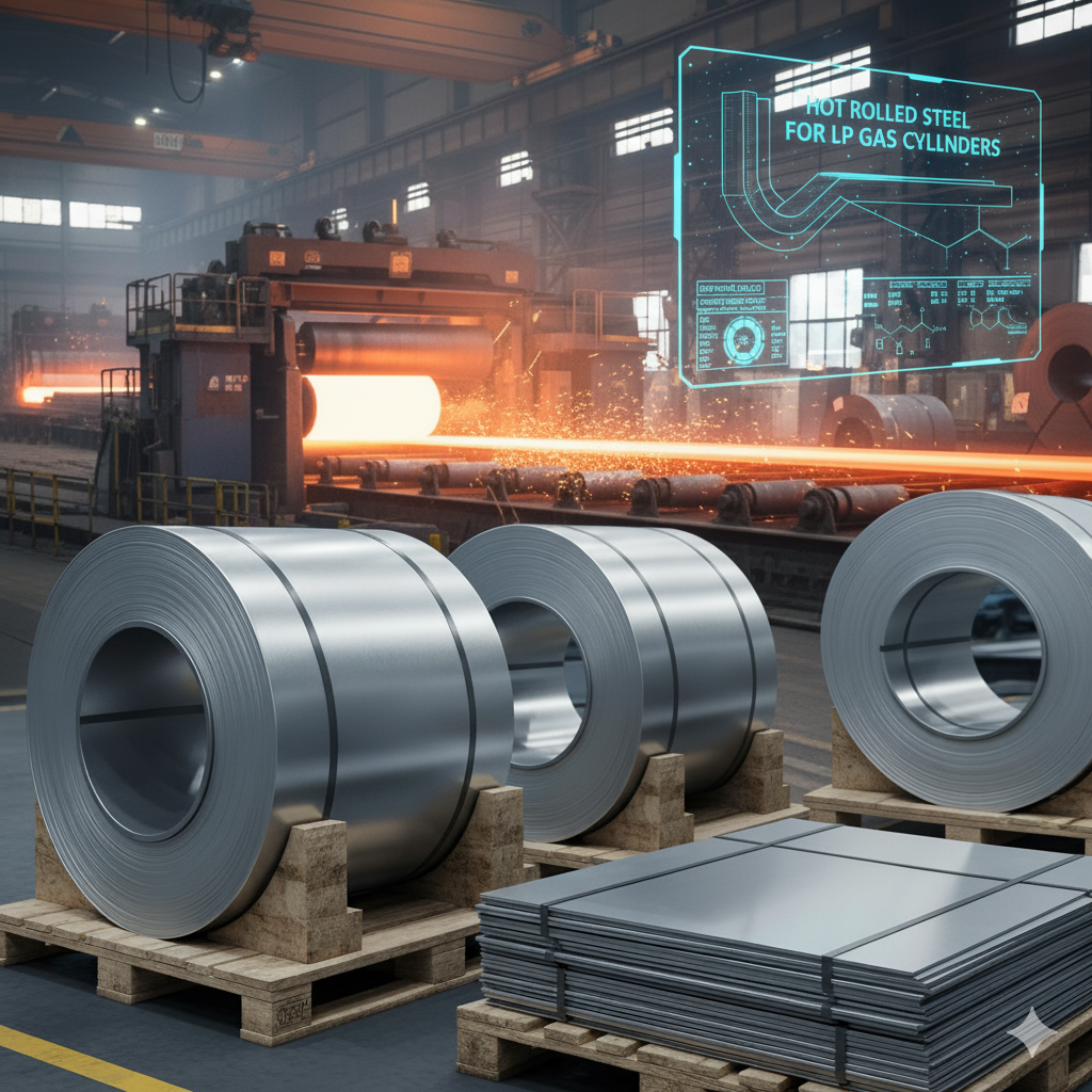 Hot Rolled Steel Plate (up to 6 mm), Sheet and Strip for the Manufacture of Low-Pressure Liquefiable Gas Cylinders – IS 6240:2008