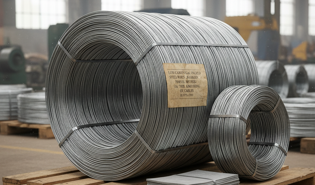 Low Carbon Galvanized Steel Wires, Formed Wires and Tapes for Armouring of Cables