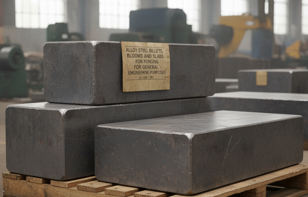 Alloy Steel Billets, Blooms & Slabs for Forging for General Engineering Purposes – IS 4368:1967