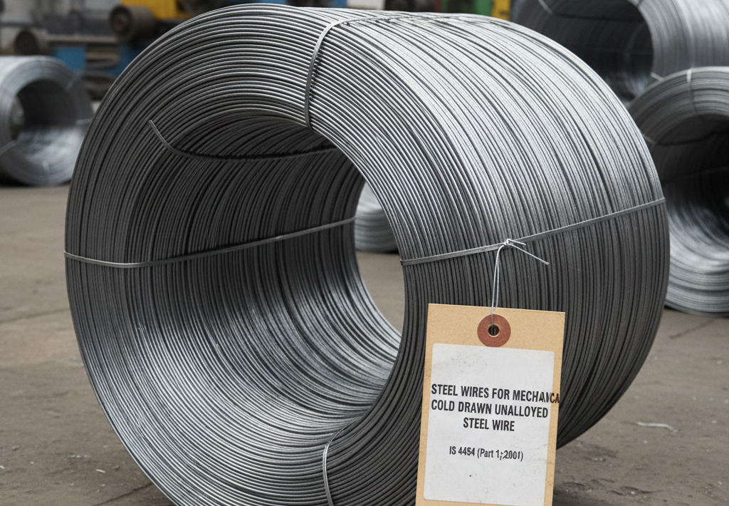 Steel Wires for Mechanical Springs, Part 1: Cold Drawn Unalloyed Steel Wire