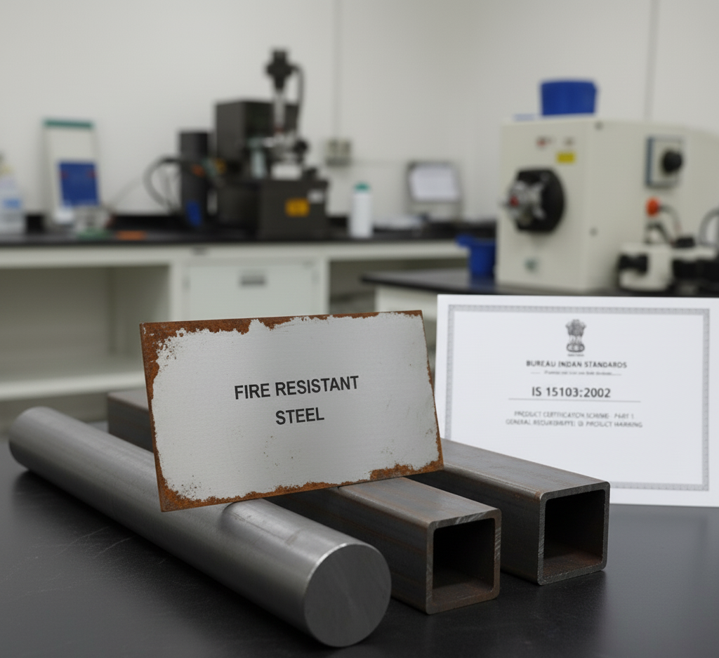 Fire Resistant Steel – IS 15103:2002