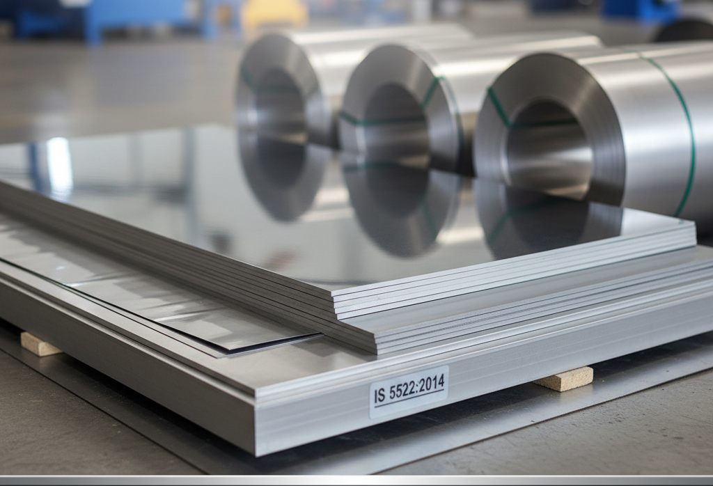 Stainless Steel Sheets and Strips for Utensils – IS 5522:2014
