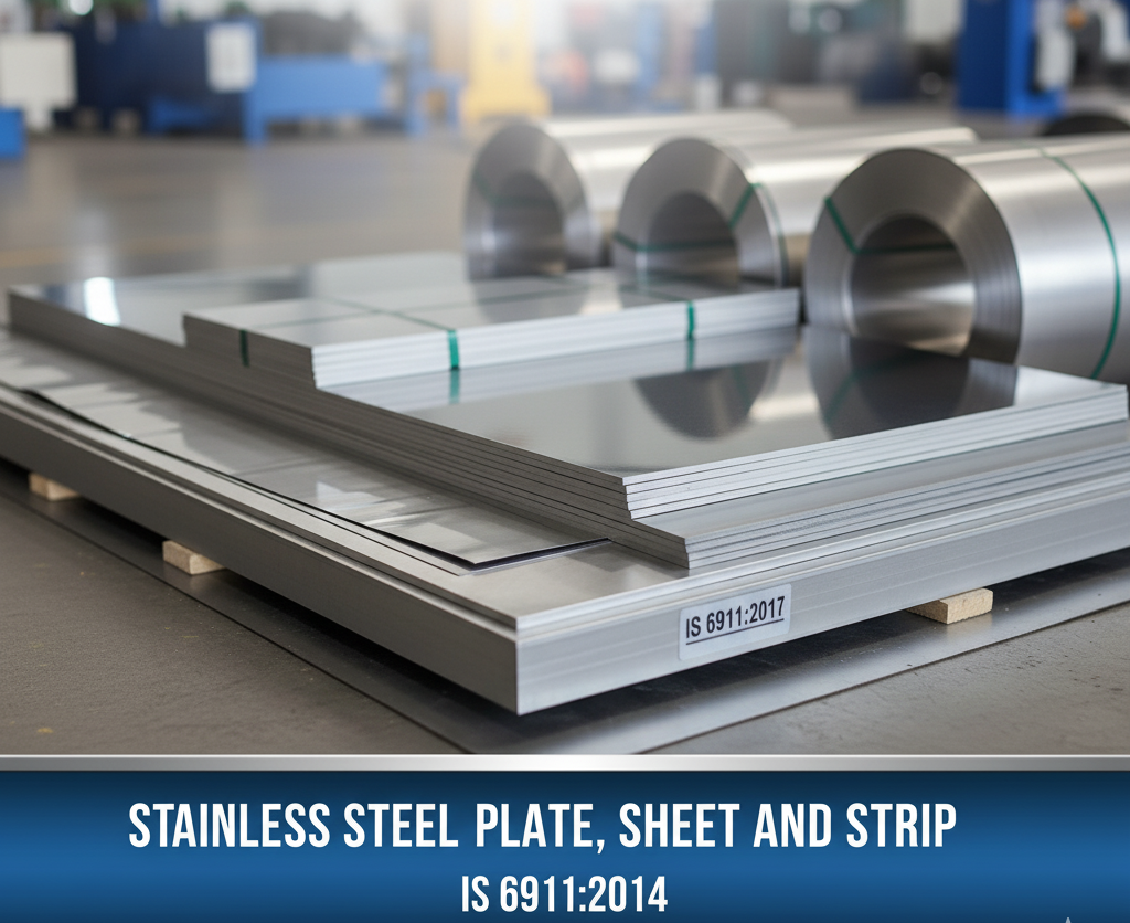 Stainless Steel Plate, Sheet and Strip – IS 6911:2017