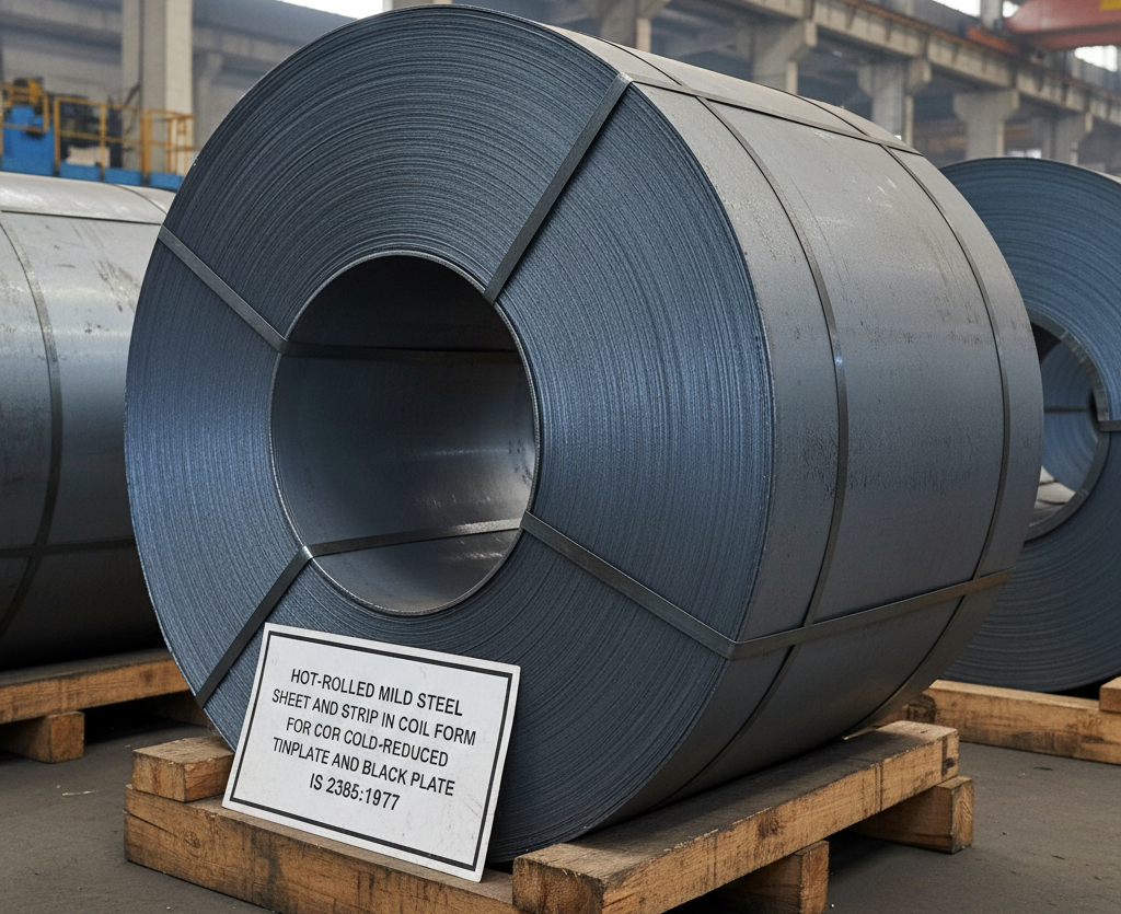 Hot-rolled Mild Steel Sheet and Strip in Coil Form for Cold-Reduced Tinplate and Black Plate