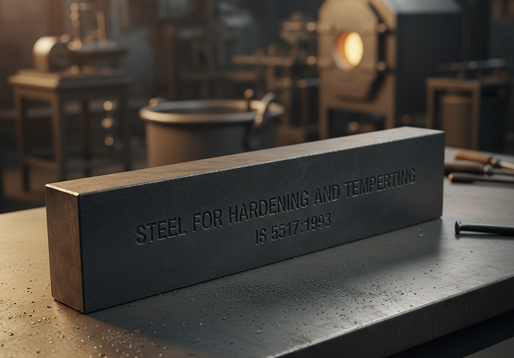 Steel for Hardening and Tempering – IS 5517:1993: