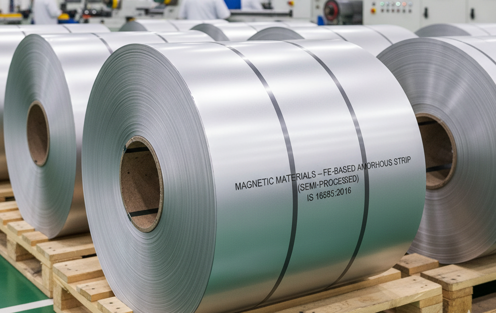 Magnetic Materials (Fe-Based Amorphous Strip – IS 16585:2016):