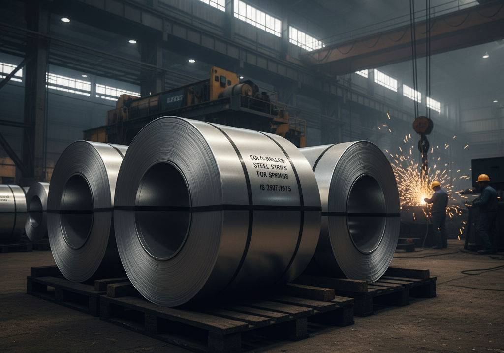 Cold-Rolled Steel Strips for Springs (IS 2507:1975):