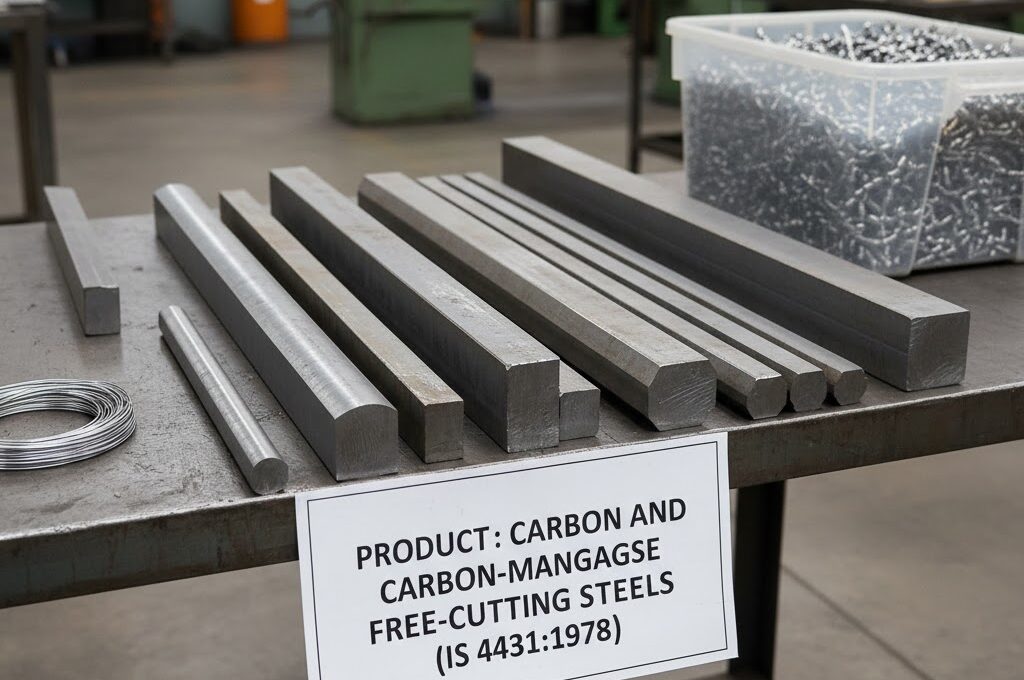 Carbon and Carbon-Manganese Free-Cutting Steels – IS 4431:1978