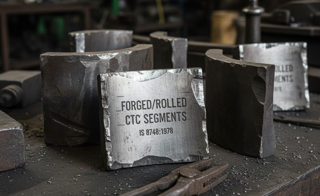 Forged/Rolled CTC Segments (IS 8748:1978)