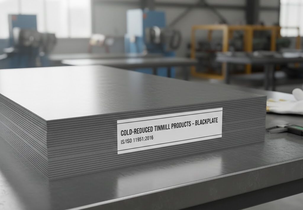 Cold-Reduced Tinmill Products – Blackplate - IS/ISO 11951:2016
