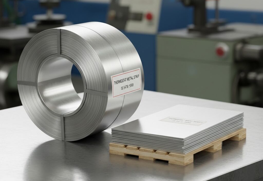 Thermostat Metal Sheet and Strip (IS 5478:1969)