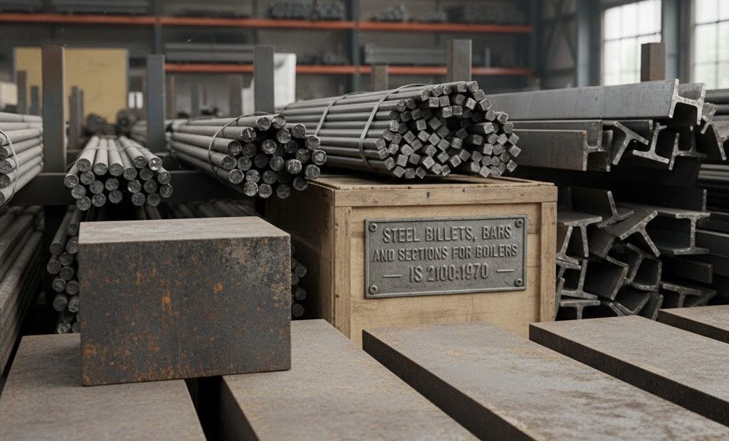 Steel Billets, Bars and Sections for Boilers – IS 2100:1970