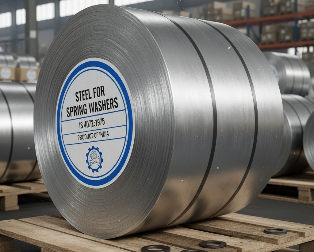 Steel for Spring Washers (IS 4072:1975)