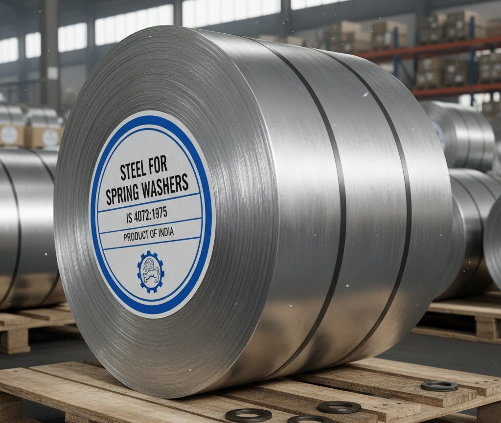 Steel for Spring Washers (IS 4072:1975)