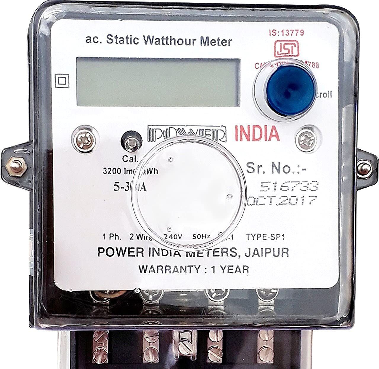 AC Static Watt-Hour Meters (Class 1 & 2)