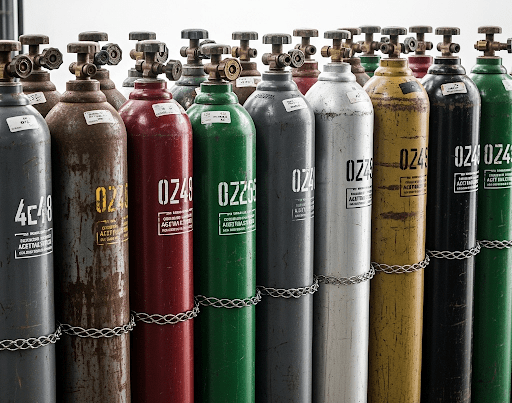 Welded and Seamless Steel Dissolved Acetylene Gas Cylinders — Specification (IS 7312)