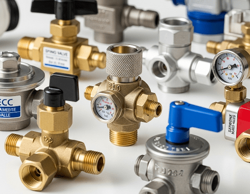 IS 8737: Valve fittings for use with liquefied petroleum gas cylinders of more than 5 litre water capacity