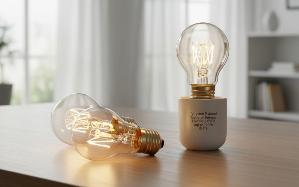 Tungsten Filament General Service Electric Lamps (upto 100 W) - IS 418