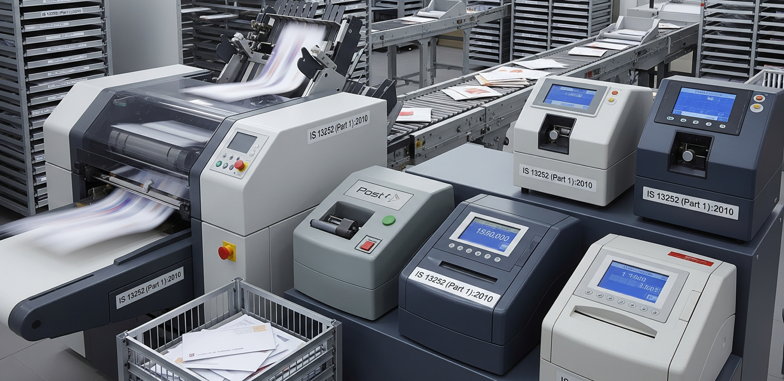 Mail Processing Machines/Postage Machines/Franking Machines