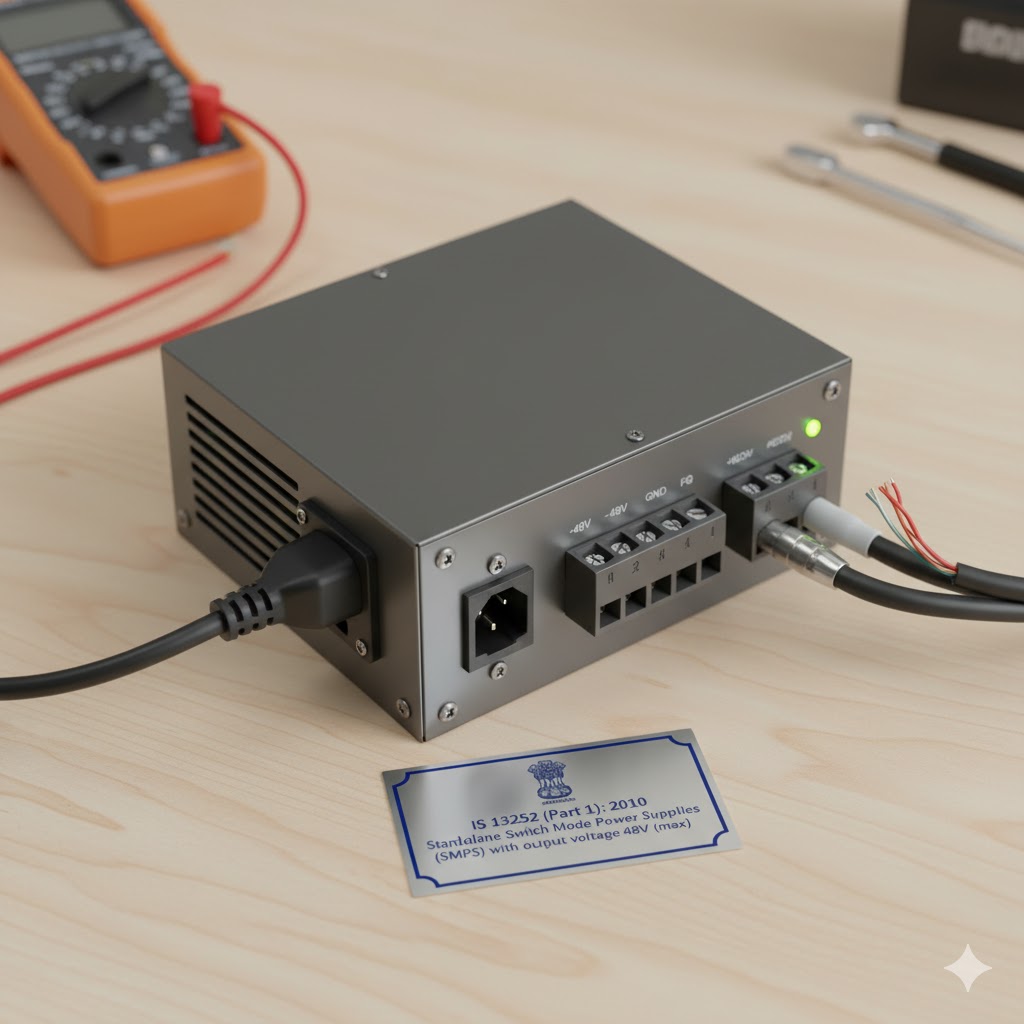 Standalone Switch Mode Power Supplies (SMPS)with output voltage 48 V (max)