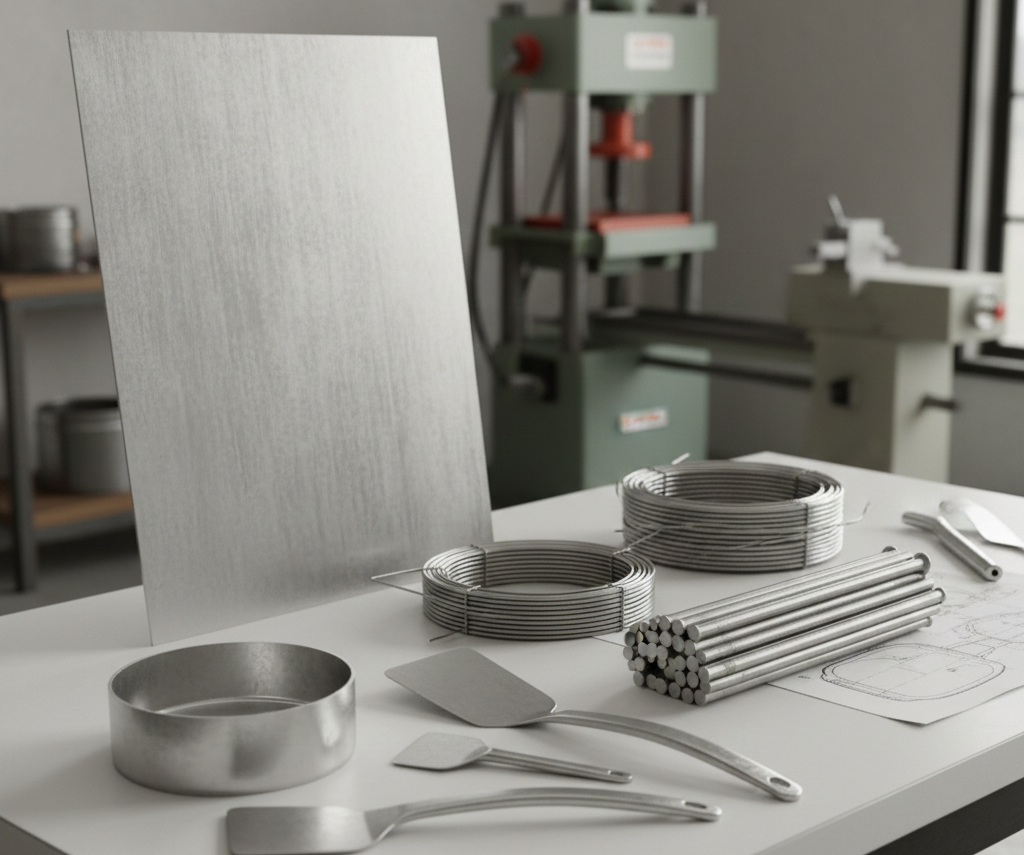 Wrought Aluminium and Aluminium Alloys for Manufacture of Utensils