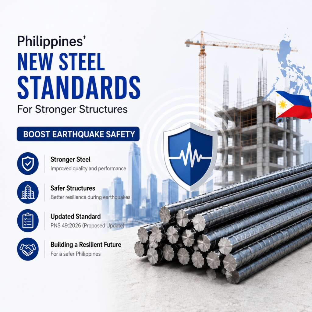 Philippines New Steel Standards and PNS 49:2026 update