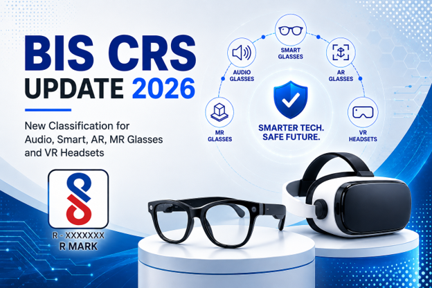 BIS CRS Update 2026 for Smart Glasses: New BIS Classification