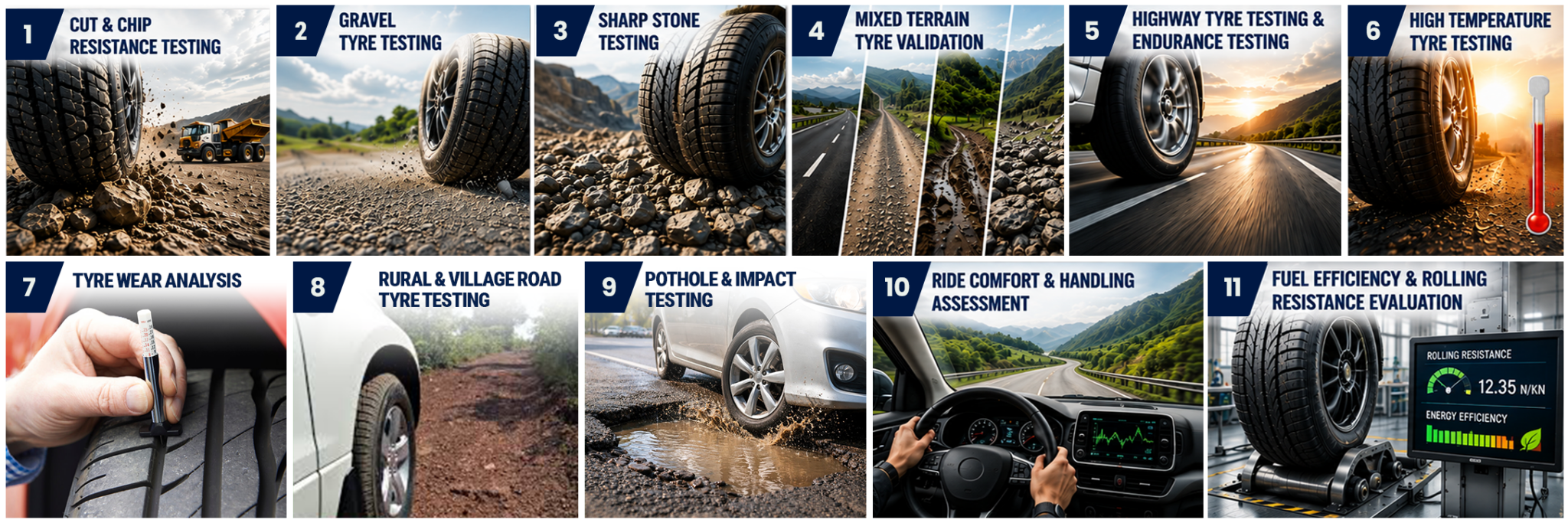 Tyre Testing Services in India