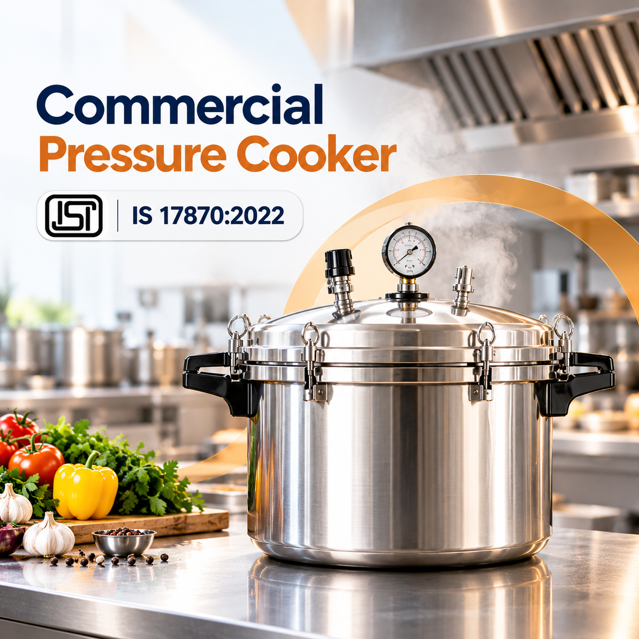 BIS Certification for Commercial Pressure Cookers